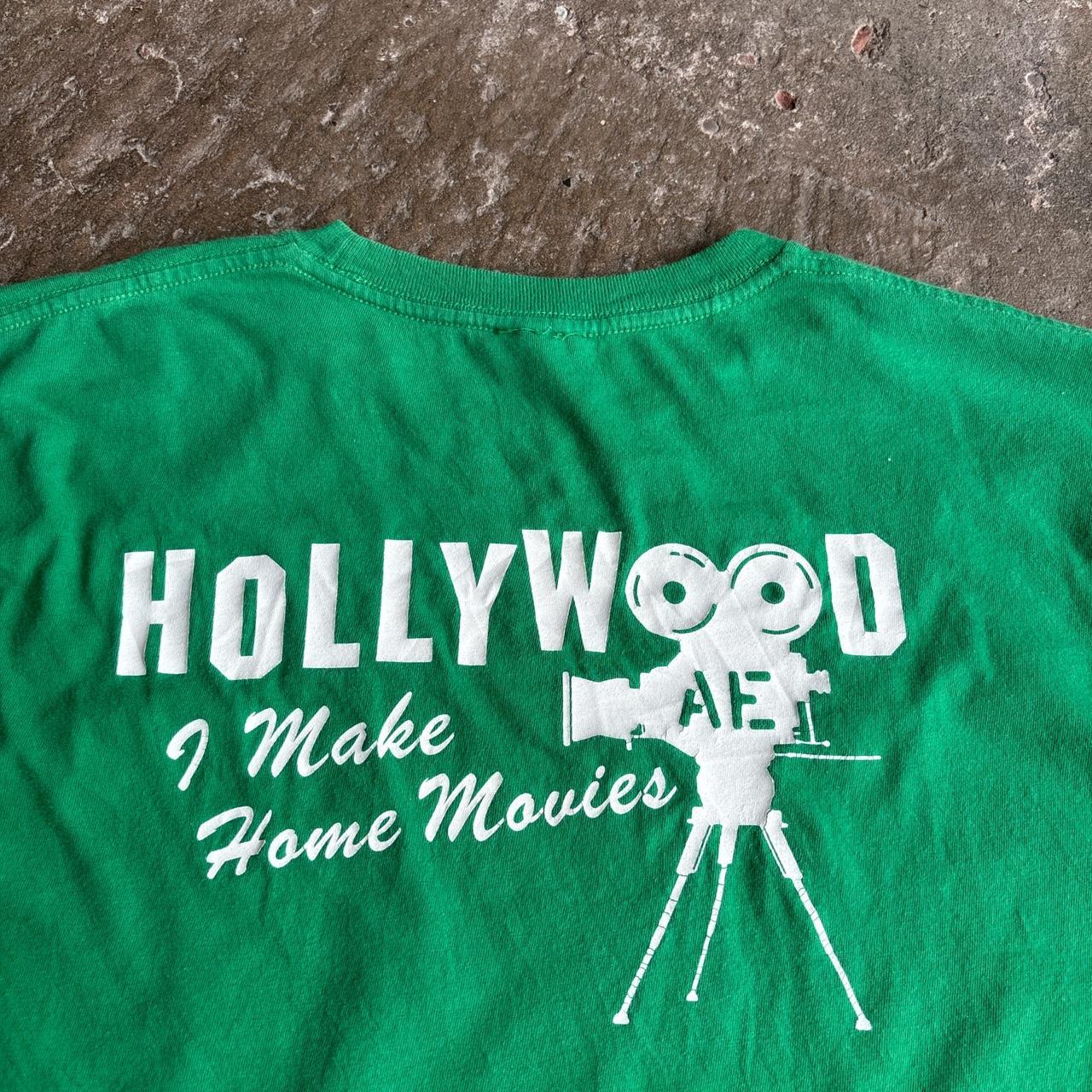Green ‘Talent Scout’ single stitch t-shirt