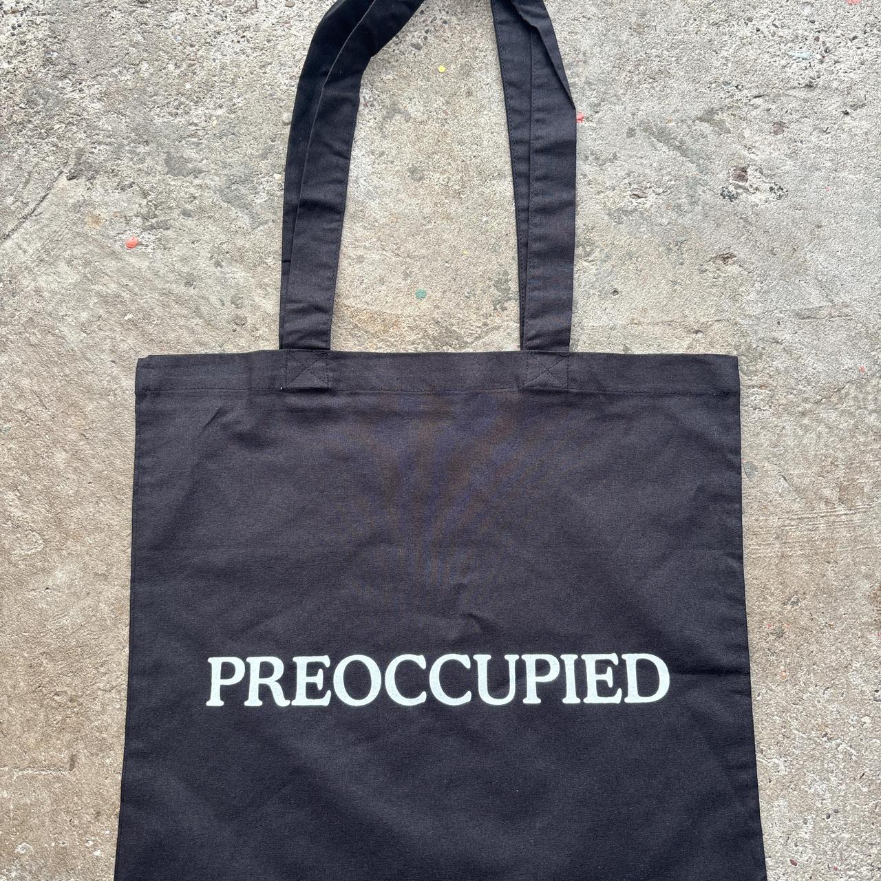 The Preoccupied tote bag