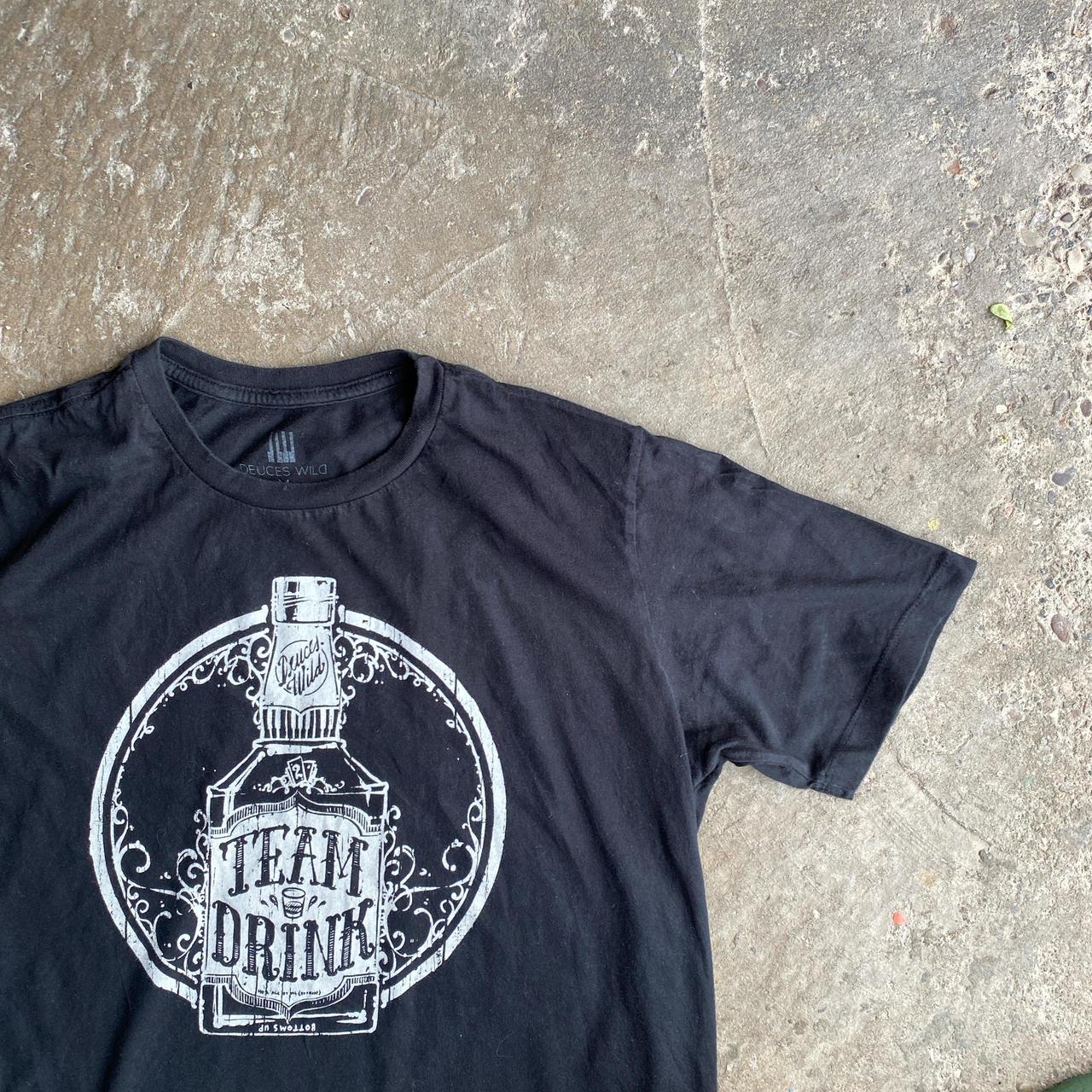 Black ‘Team Drink’ Bar T-Shirt