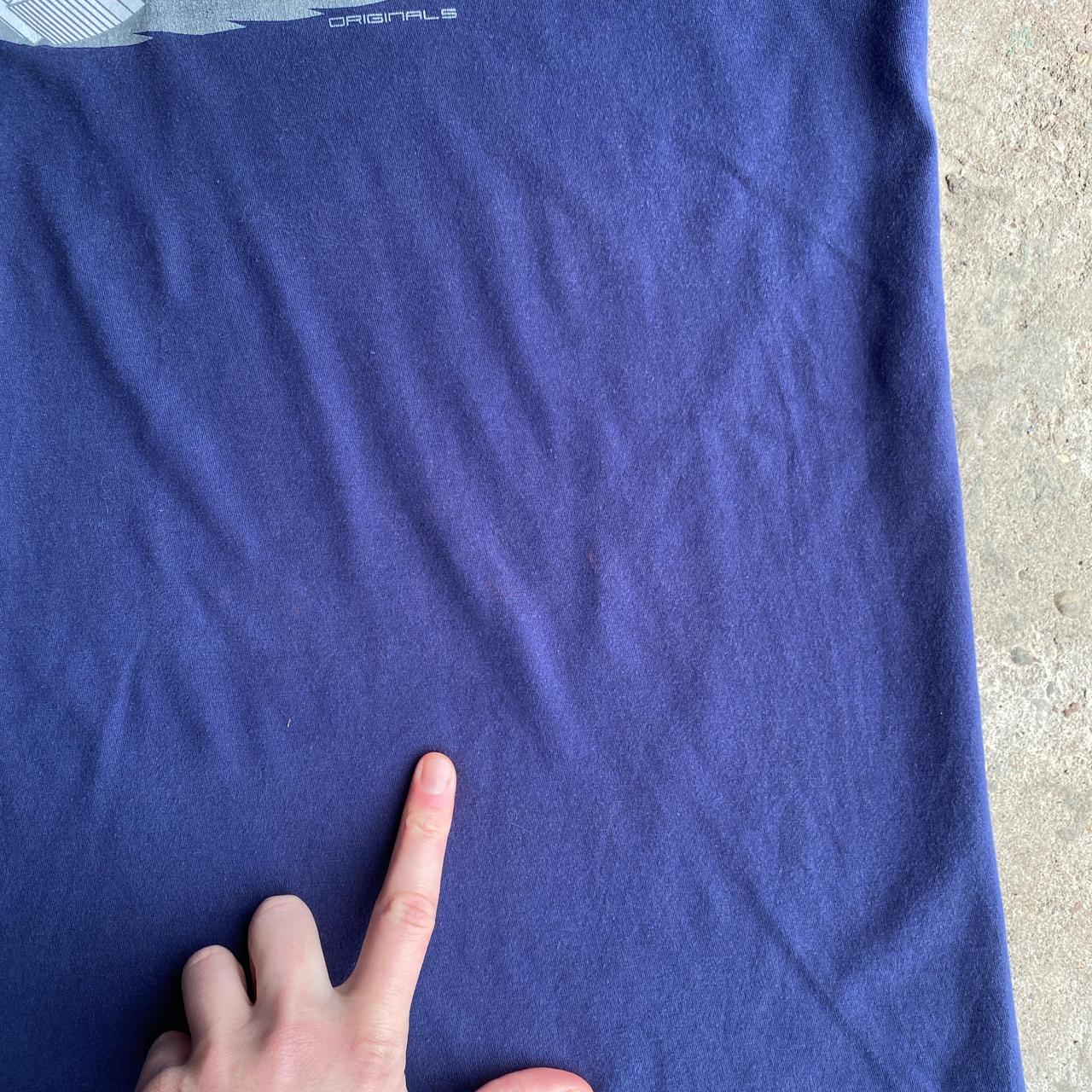 Navy Adidas Originals Graphic T-Shirt - M