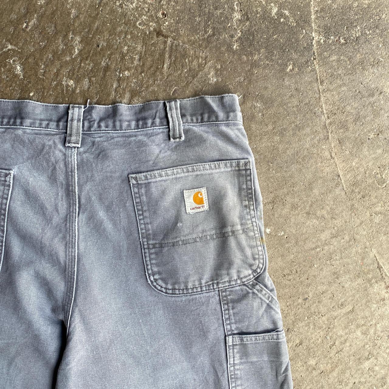Grey Carhartt Carpenter Pants- W36