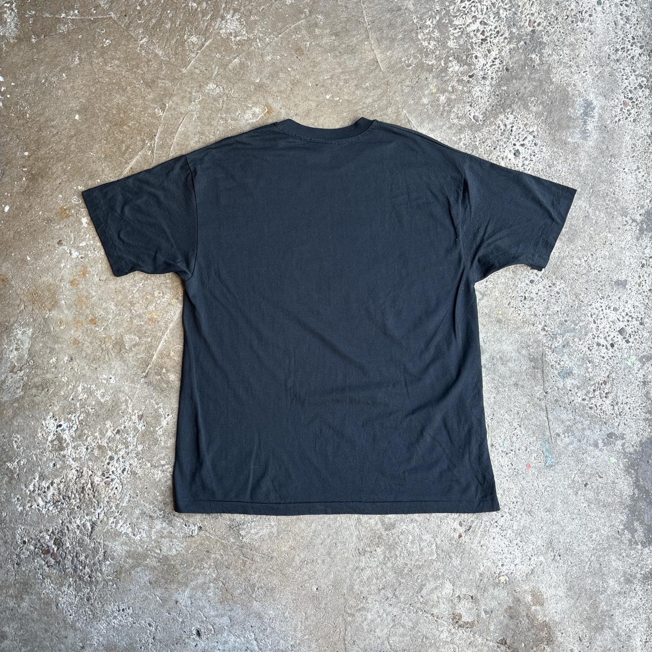 Funny Vintage Black Graphic Single Stitch T-Shirt
