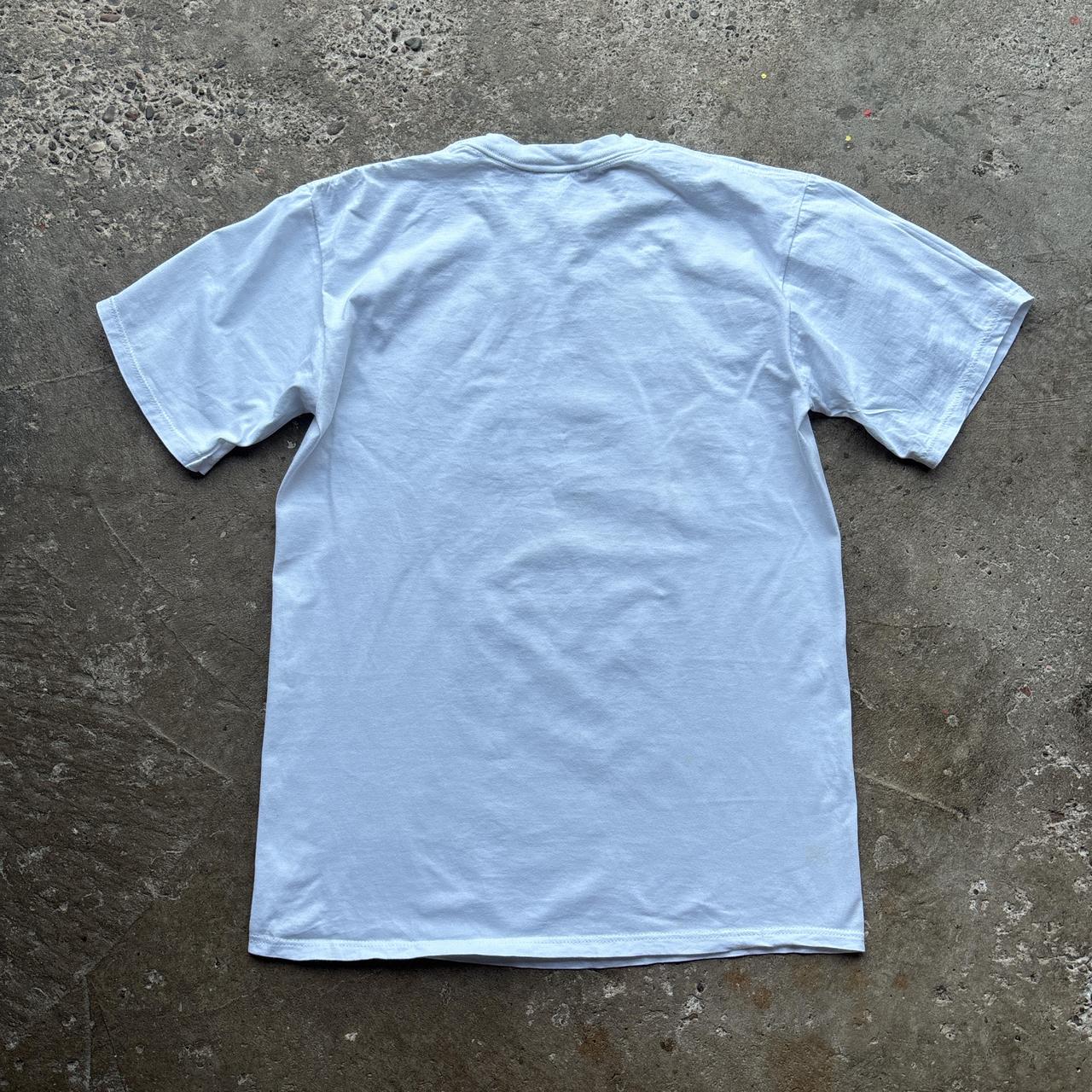 90s White San Jose Sharks NHL graphic tee - L