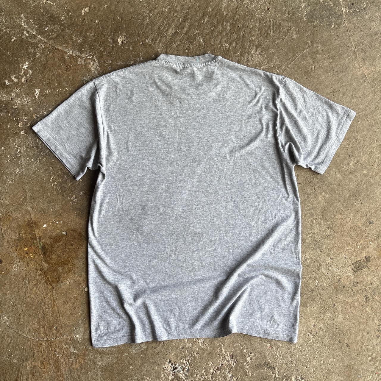 90s Grey New City T-shirt - XL