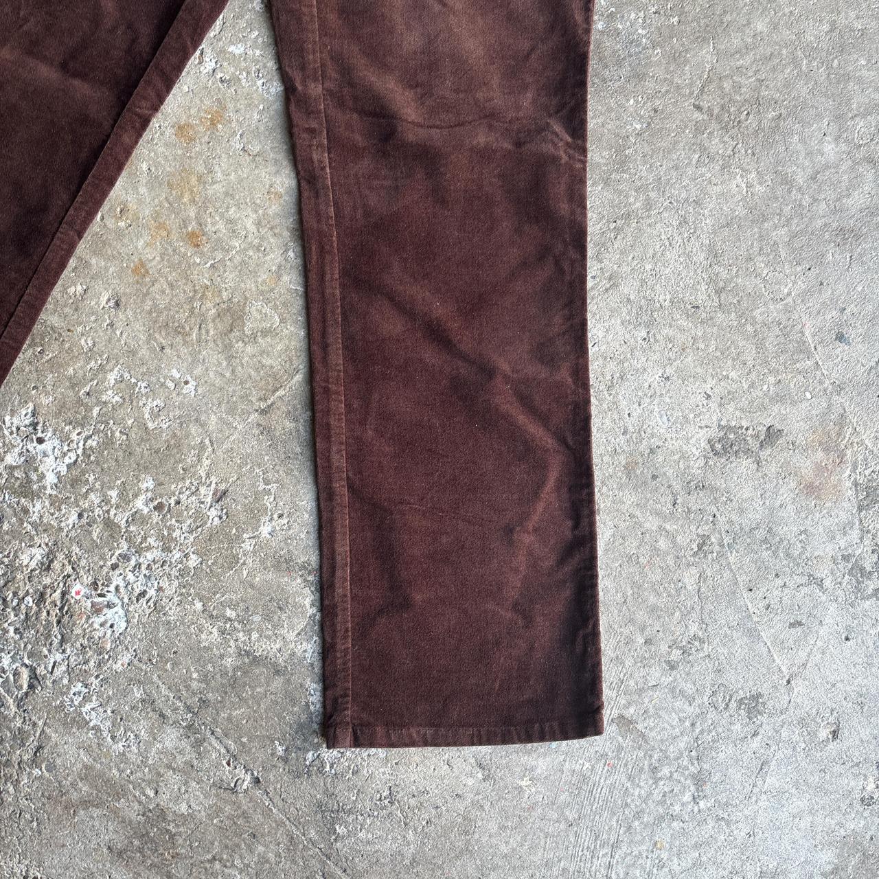 Brown Velour Viyella Brown Trousers