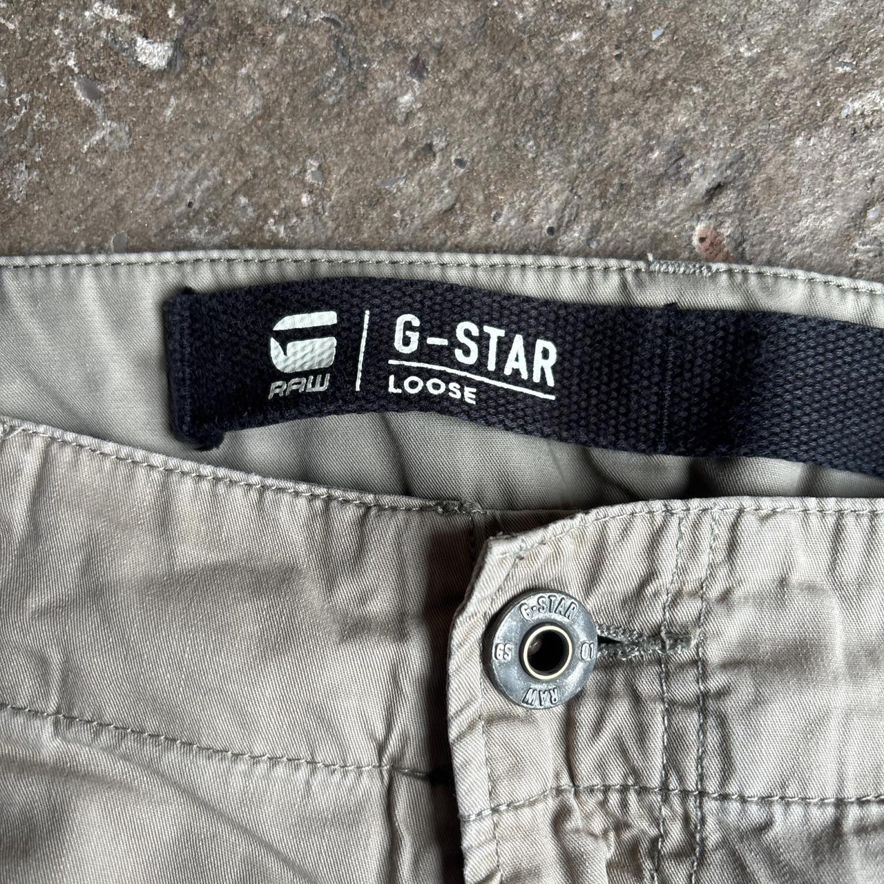 Cream G-Star RAW Cargo Pants - W35
