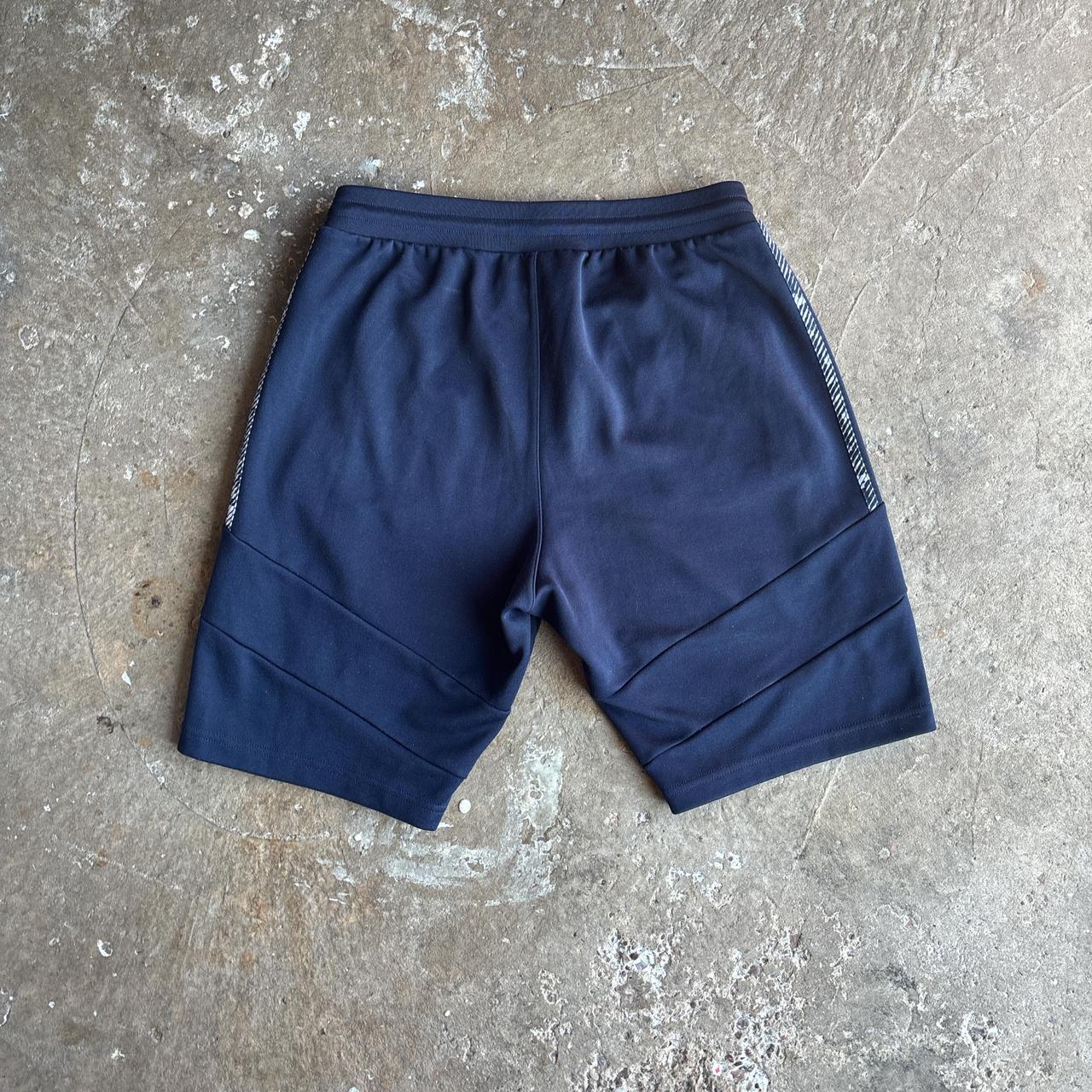 Navy Adidas Tracksuit Shorts