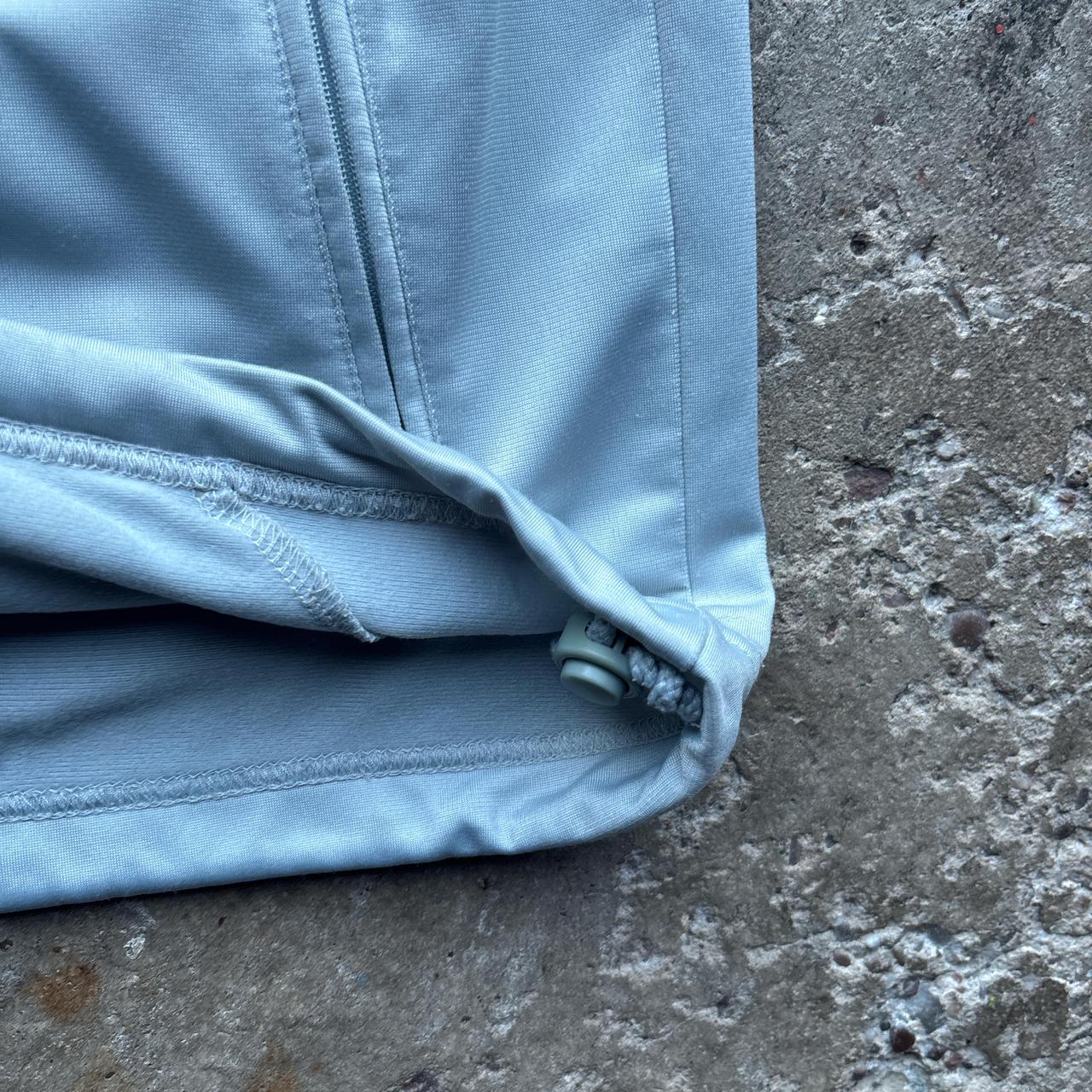 90s Grey Adidas Track jacket - M