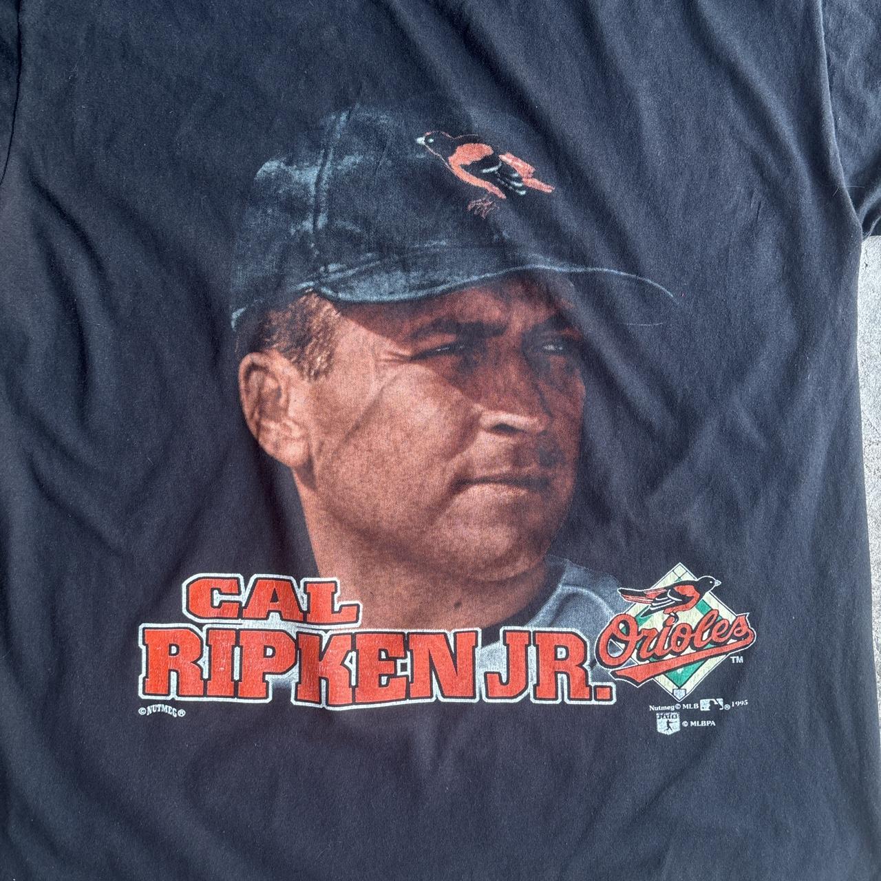 Vintage Black ‘Cal Ripken Jnr’ 1995 Orioles T-Shirt