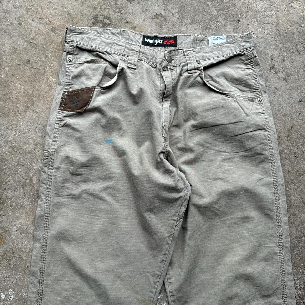 Cream Wrangler Cargos
