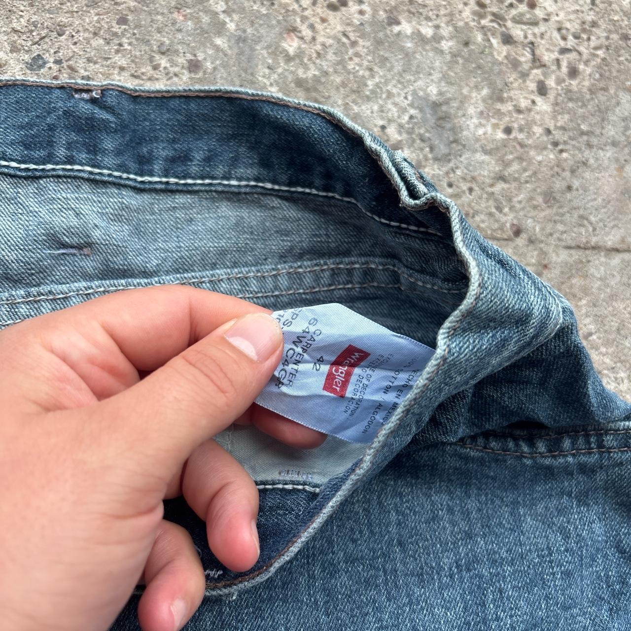 Blue Wrangler Carpenter shorts