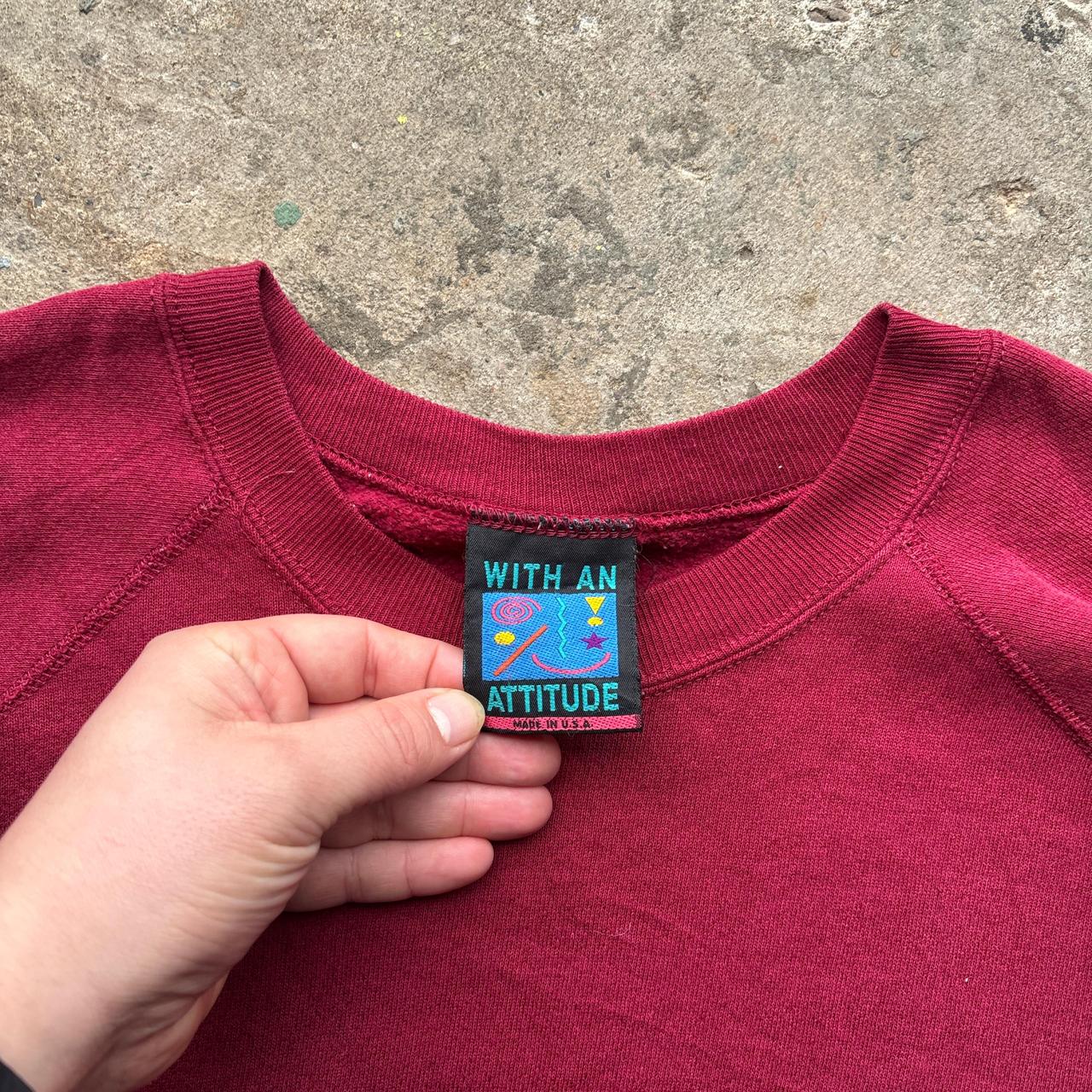 Vintage red sweatshirt