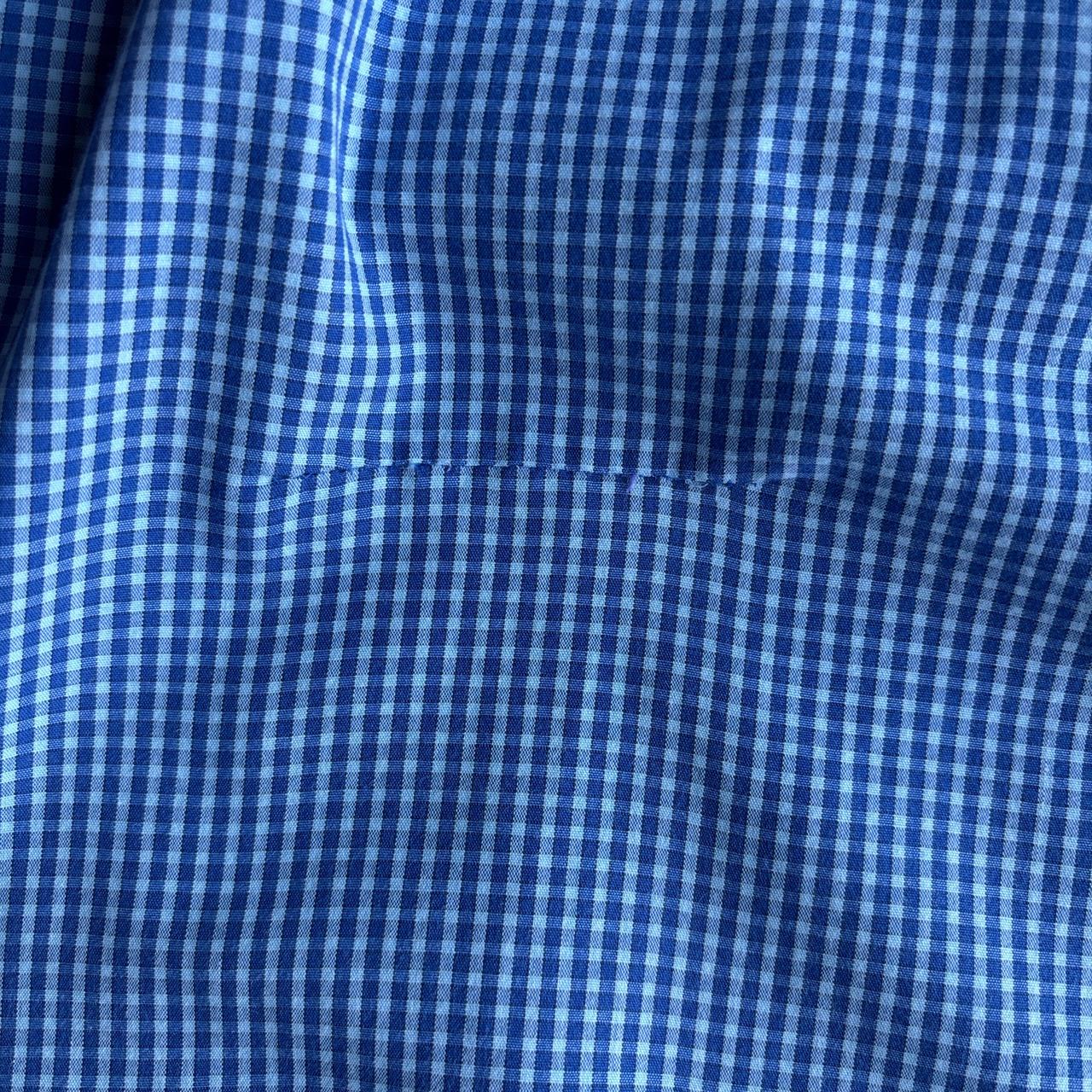 Blue & White Checkered Ben Sherman Shirt