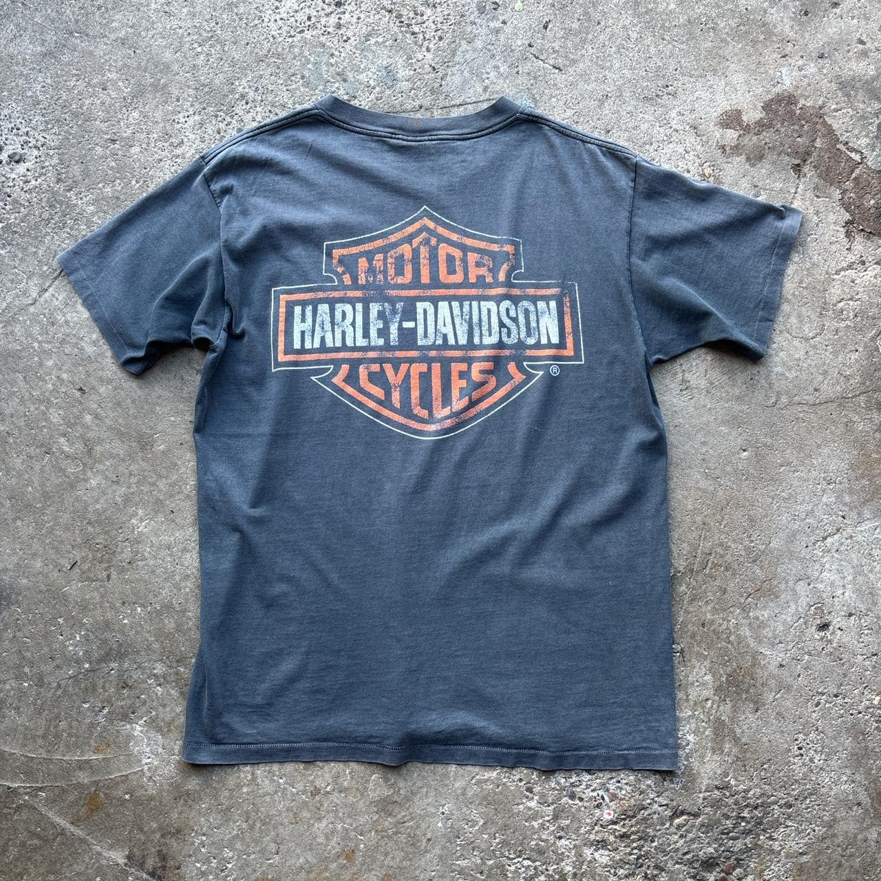 1996 Harley Davidson Razor Sharp Eagle tee