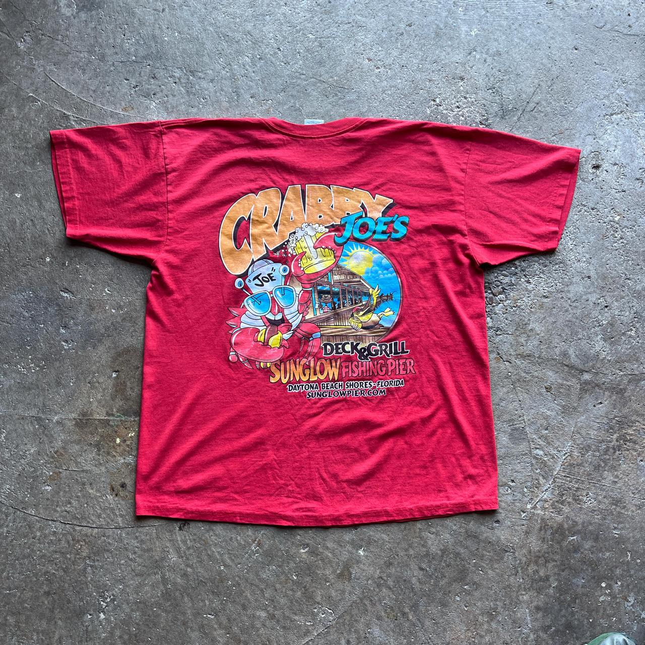 Crabby Joe’s’ Vintage Red Beer T-Shirt