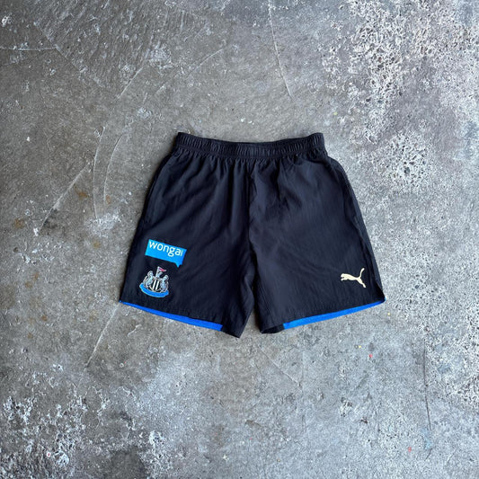 Black Puma Newcastle United Football Shorts
