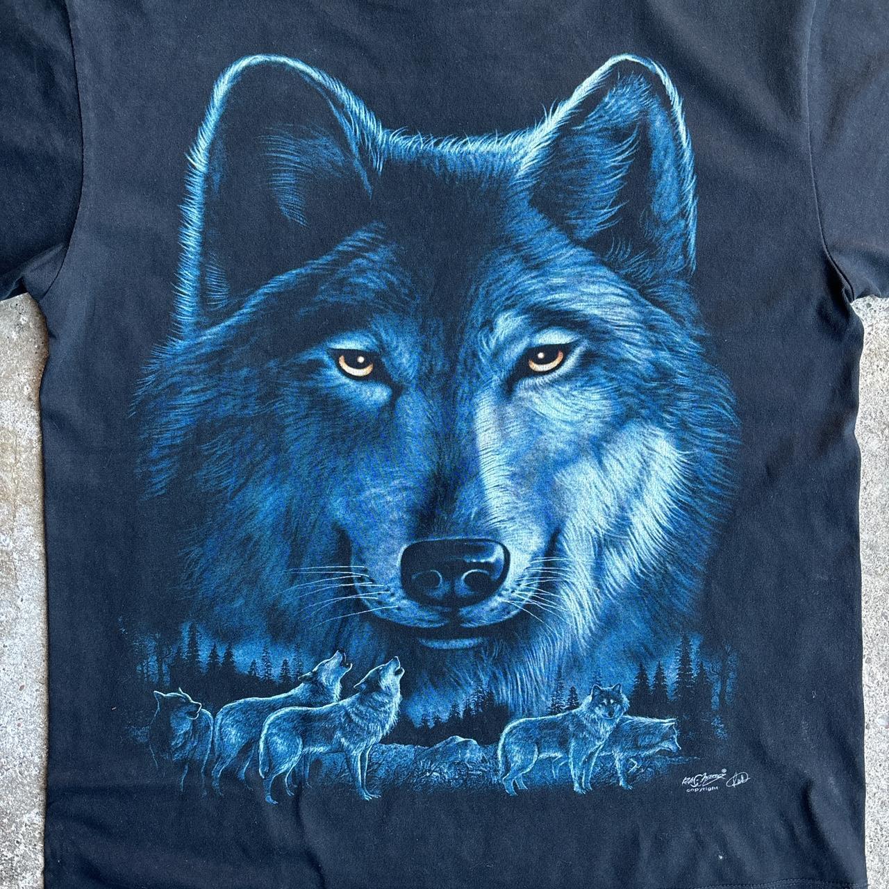 Black Wolf Graphic T-Shirt