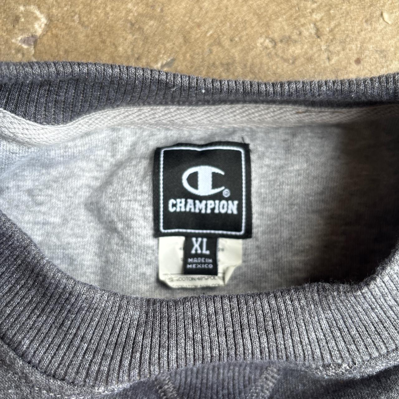 Dark Grey Crewneck Champion Sweatshirt - XL