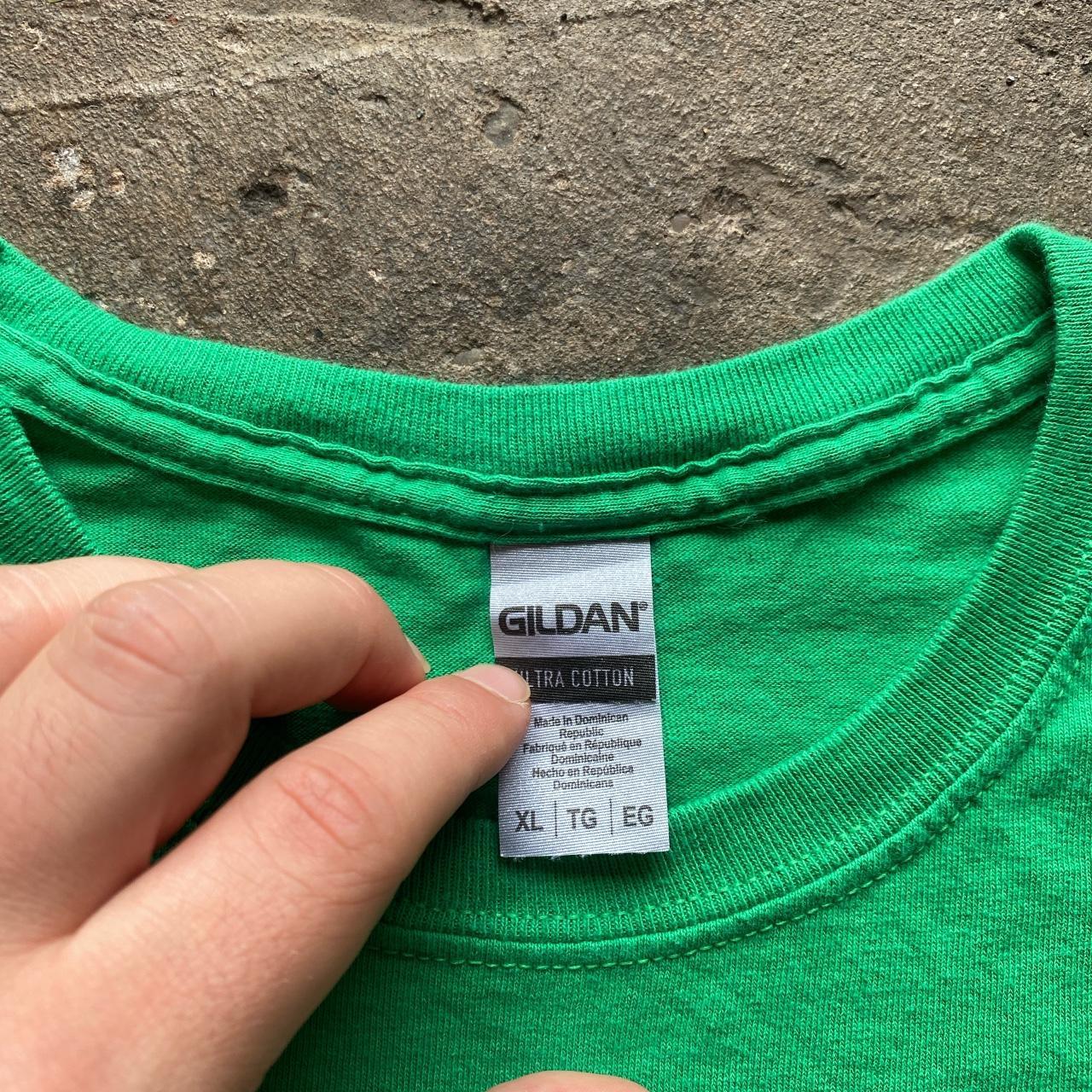 Green ‘Beer and Brackets’ graphic tee