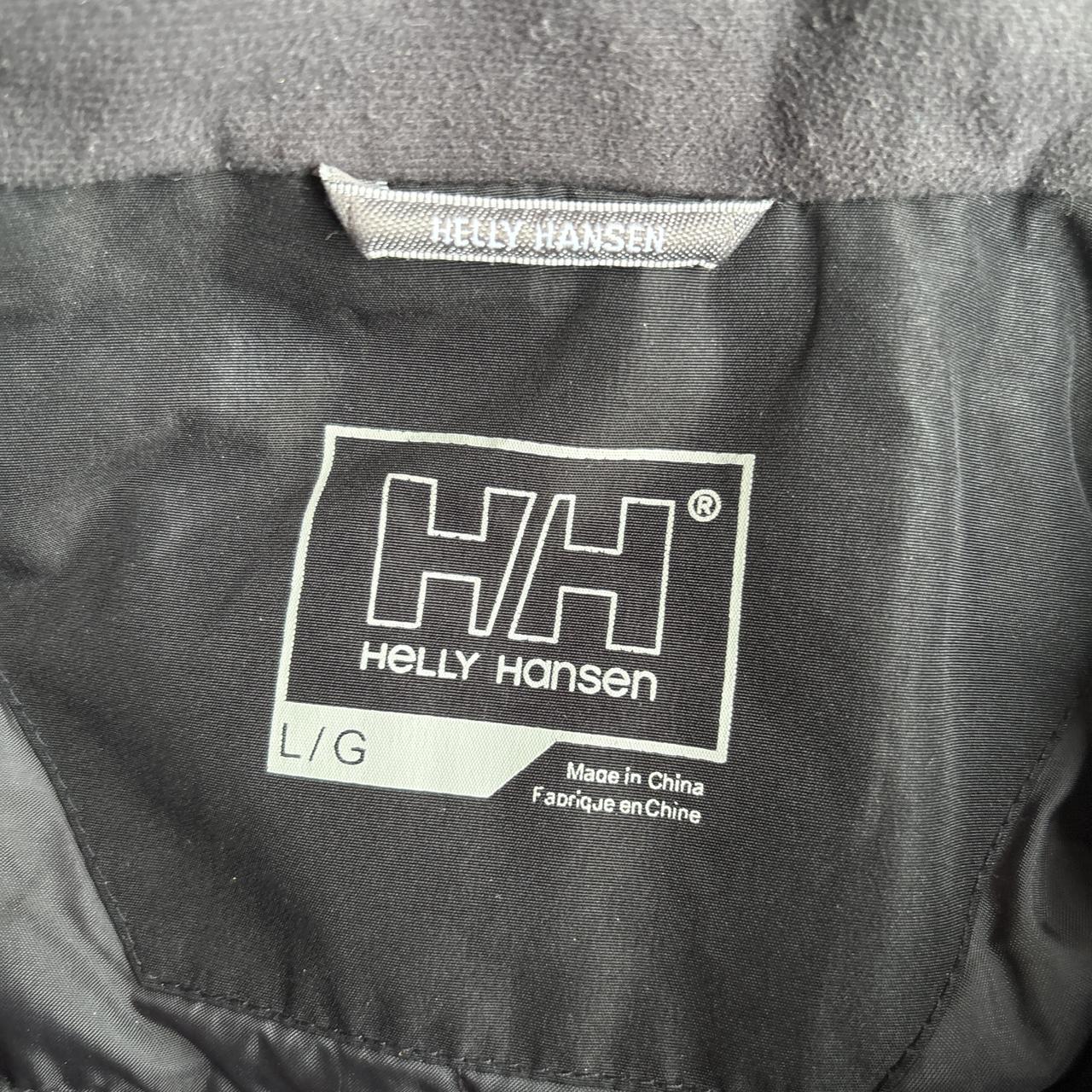 Black Helly Hansen Zip Up Jacket - L