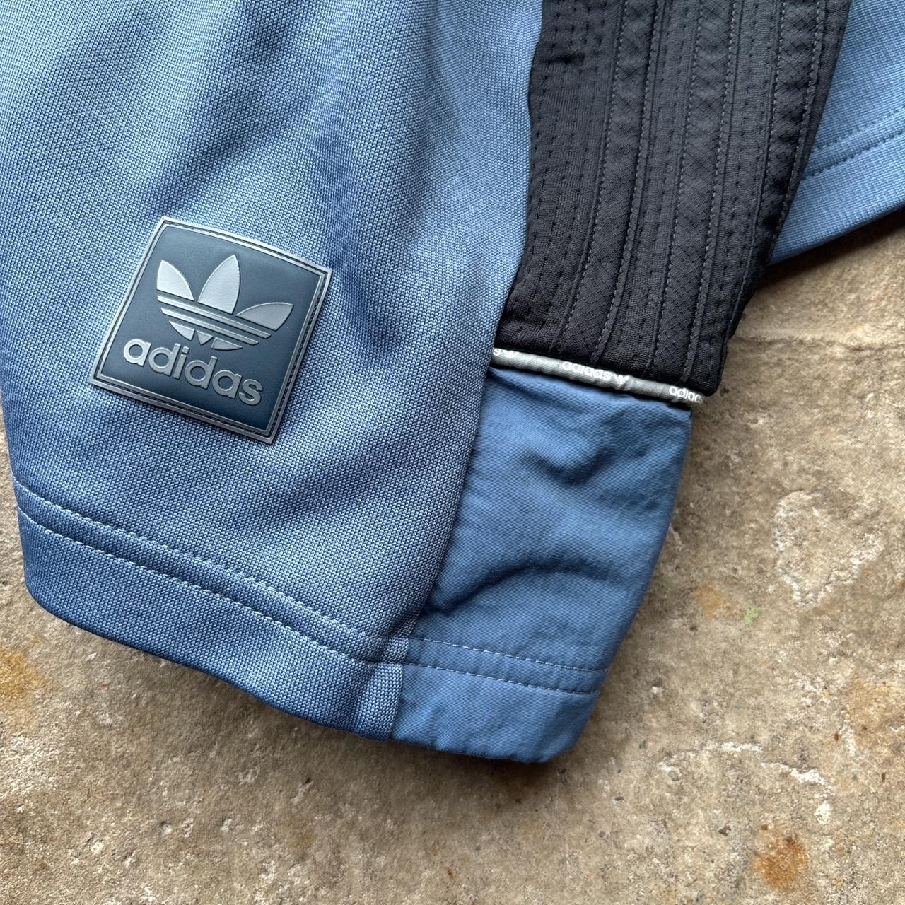Grey and black Adidas Originals shorts