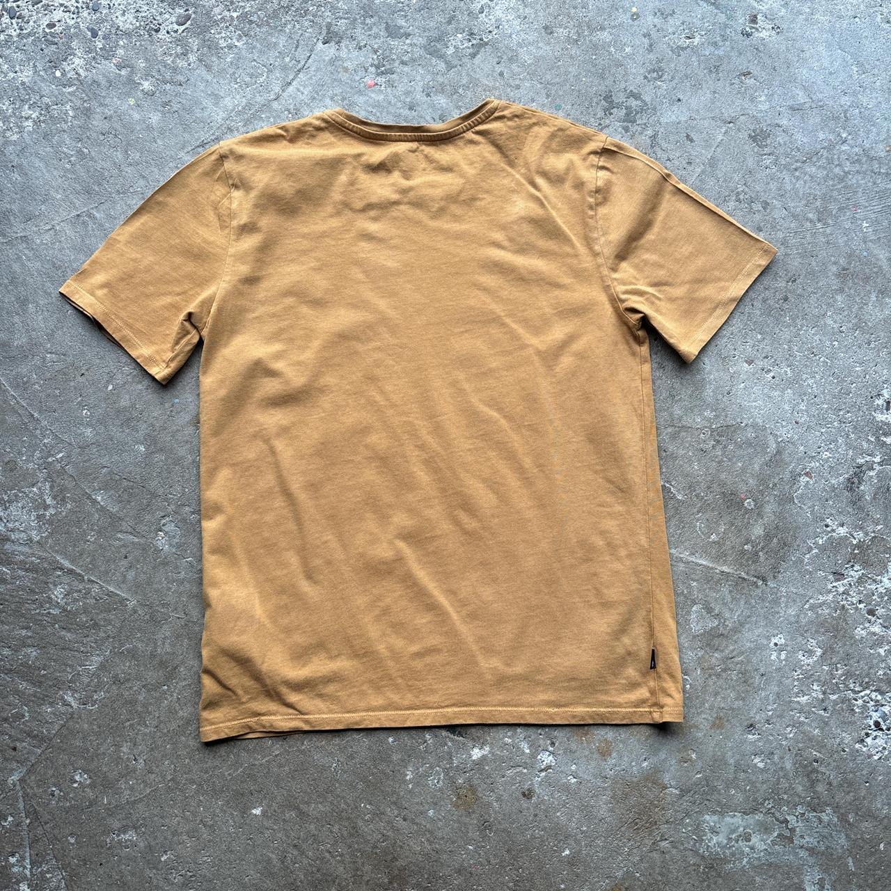 Tan Timberland graphic tee - S