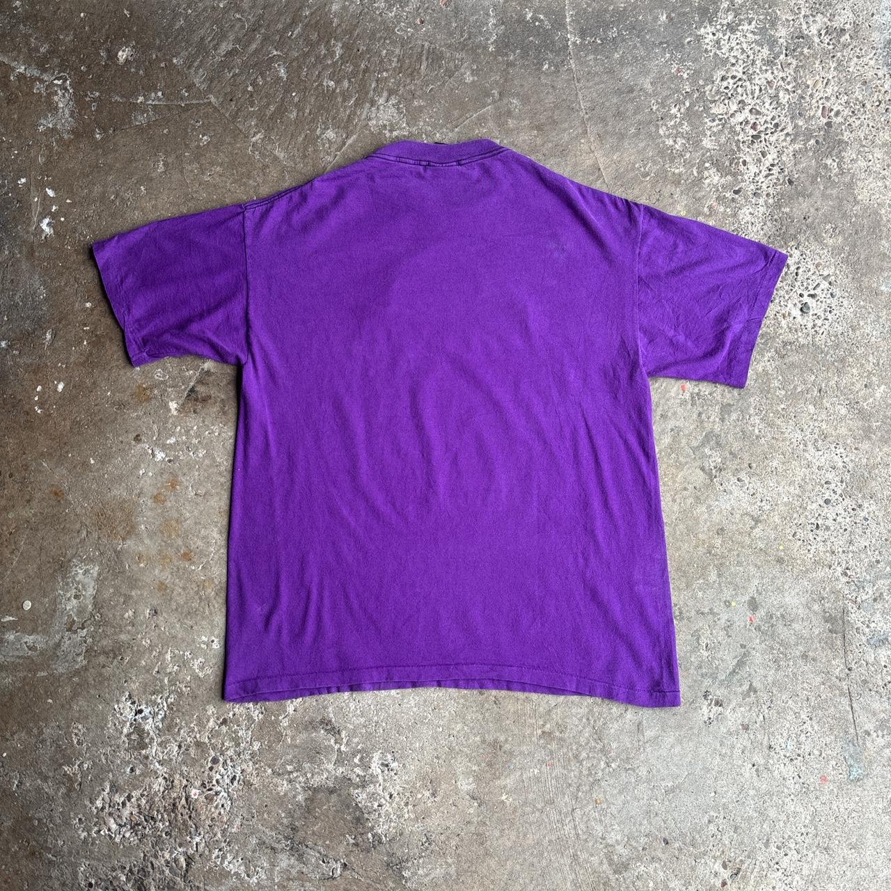 Vintage Purple Single Stitch ‘Alaska’ T-Shirt