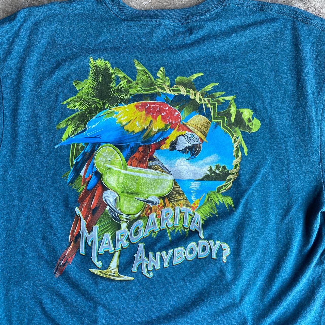 Teal ‘Margarita Anybody?’ Funny Bar T-Shirt