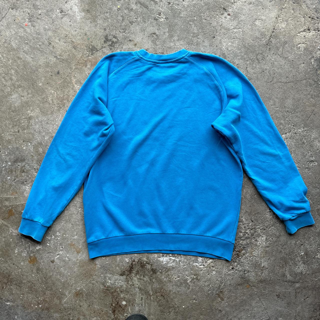Blue Adidas sweatshirt
