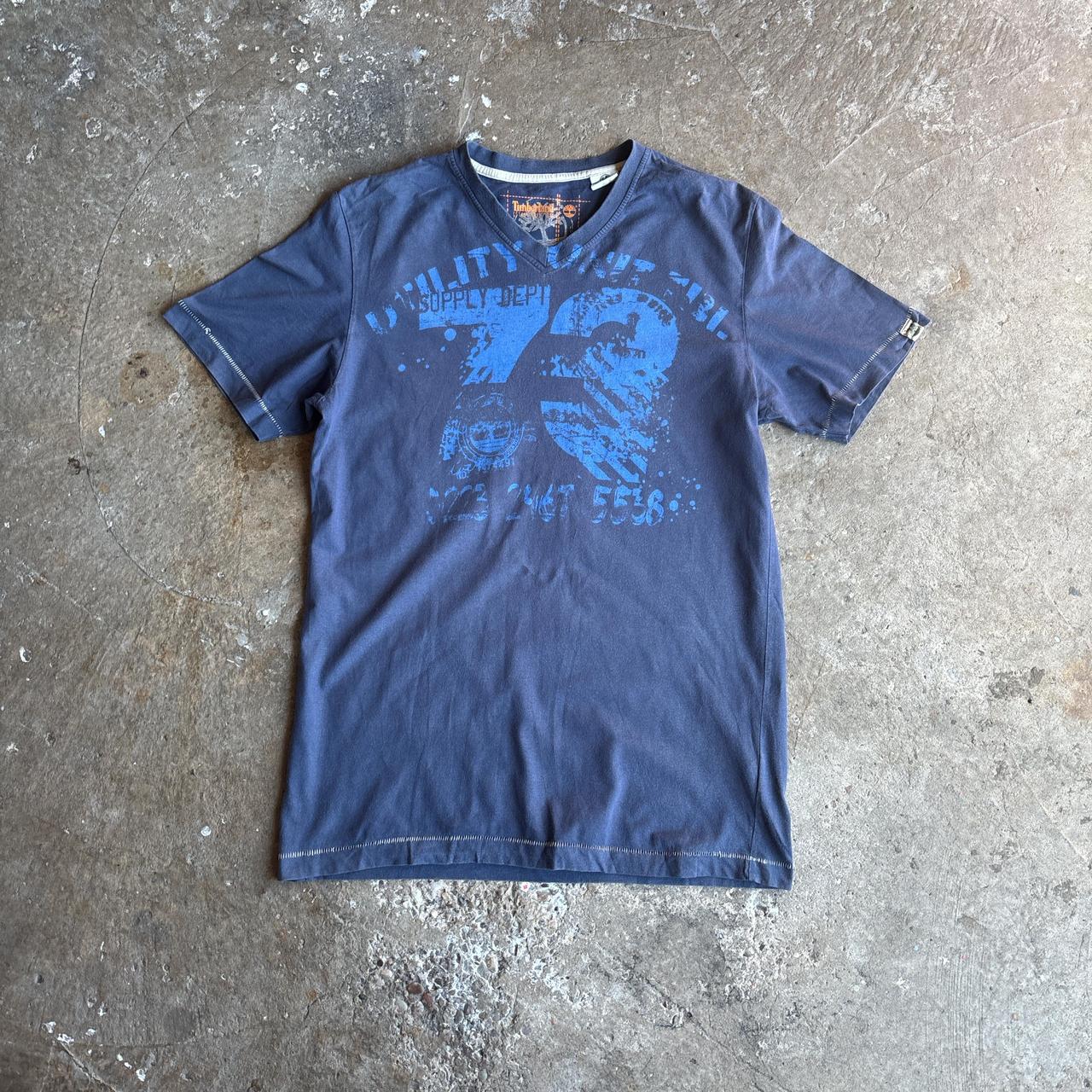 Navy Timberland Graphic T-Shirt