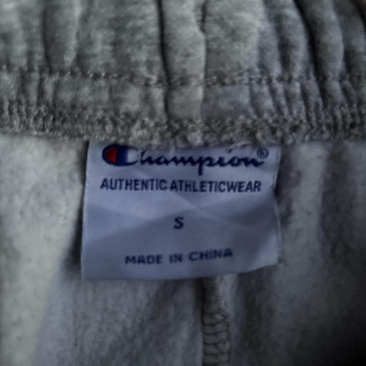 Grey Champion Logo Print Trackies - S