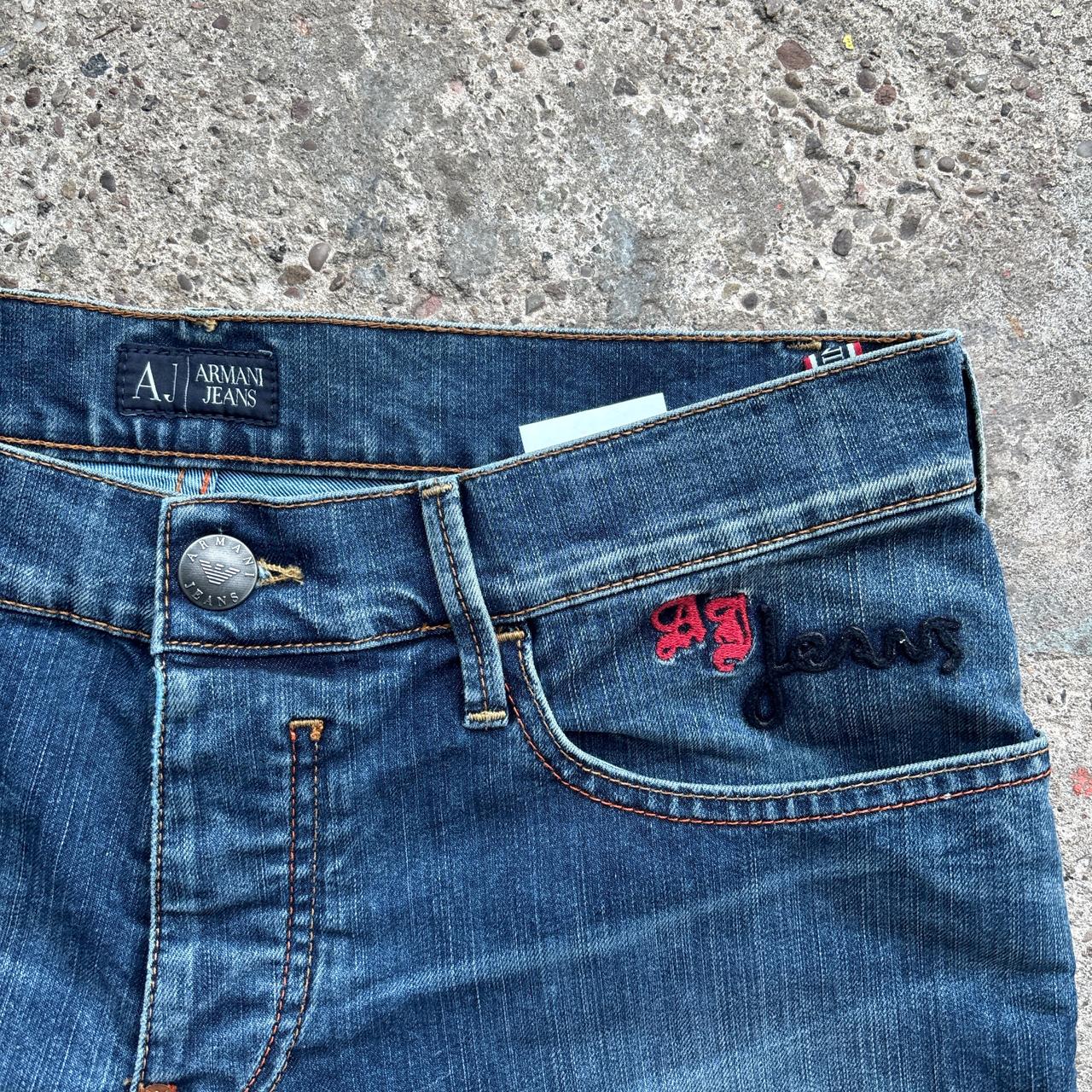 Armani Jeans Slim Fit Navy Denim Jeans | 31 Waist