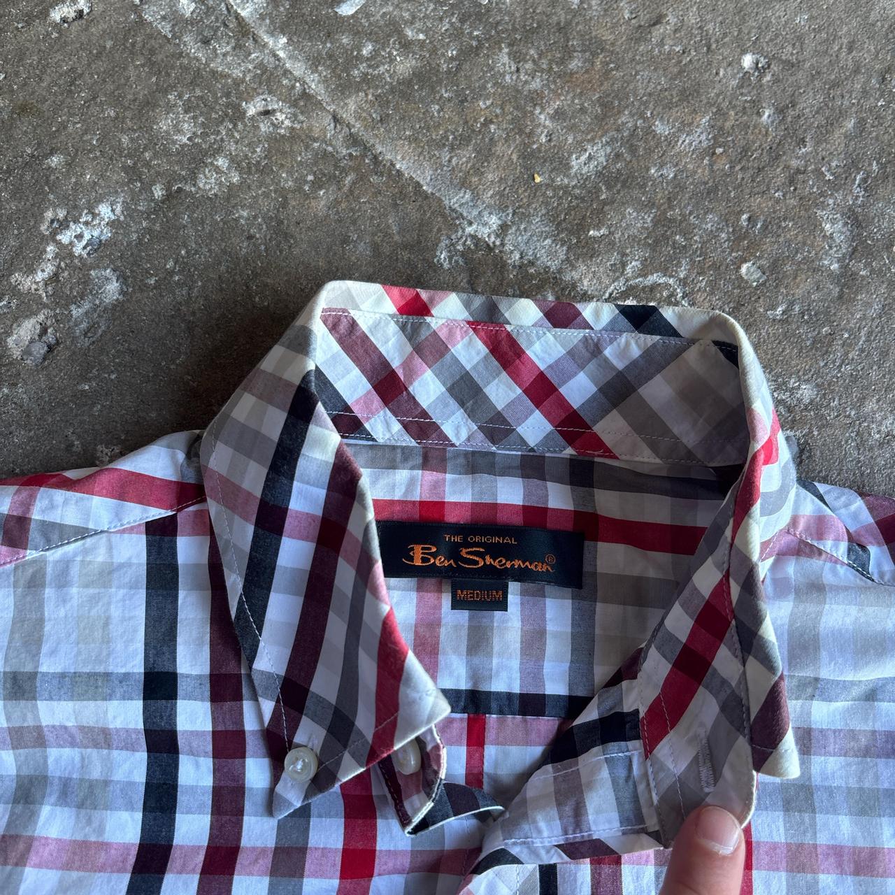 Vintage Ben Sherman chequered short-sleeved shirt