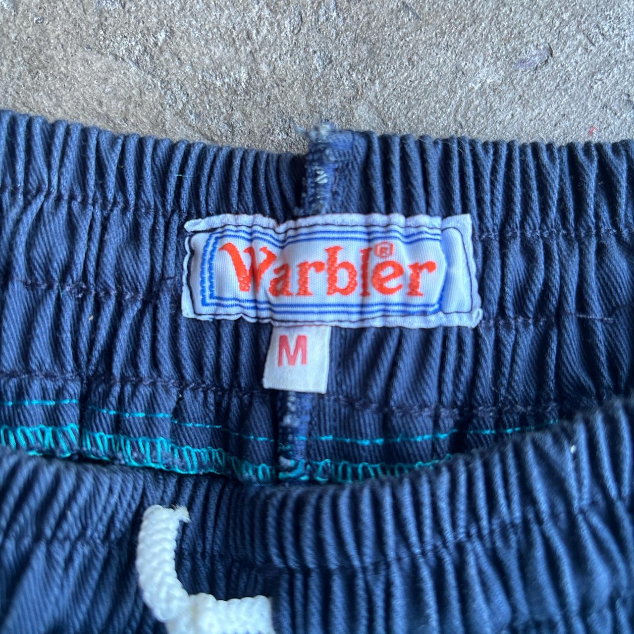 Navy & Teal ‘Warbler’ 100% Cotton Shorts