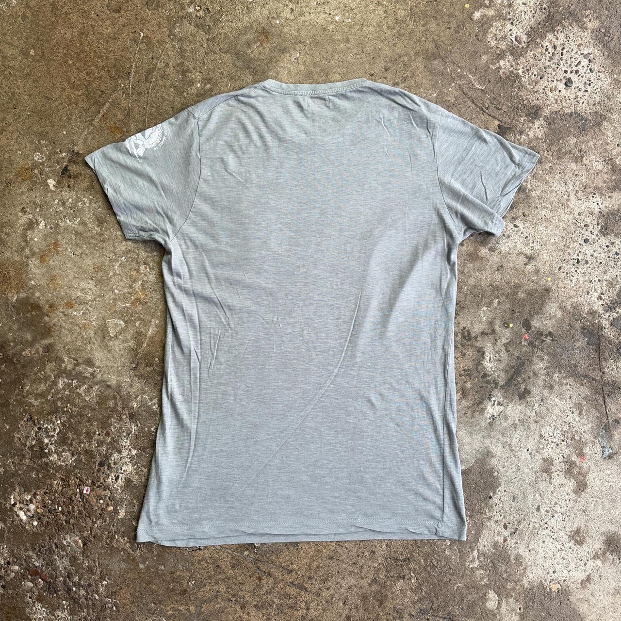 Grey Avirex graphic tee