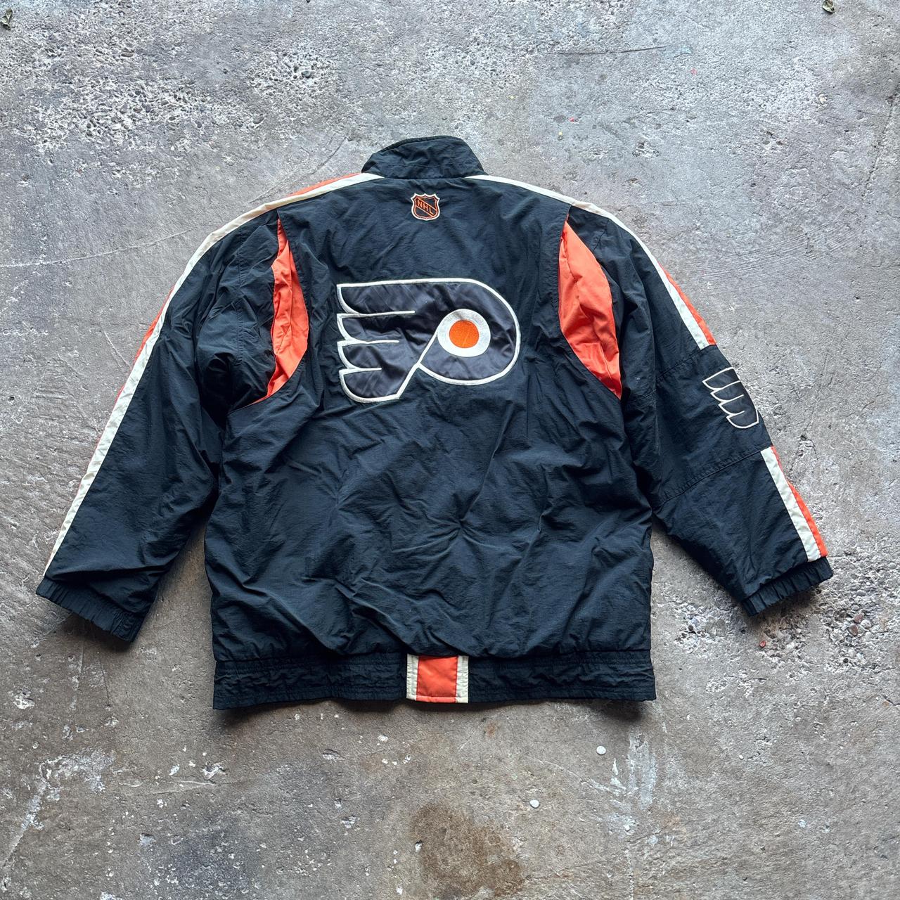 Black Philadelphia Flyers NHL Starter Jacket - M