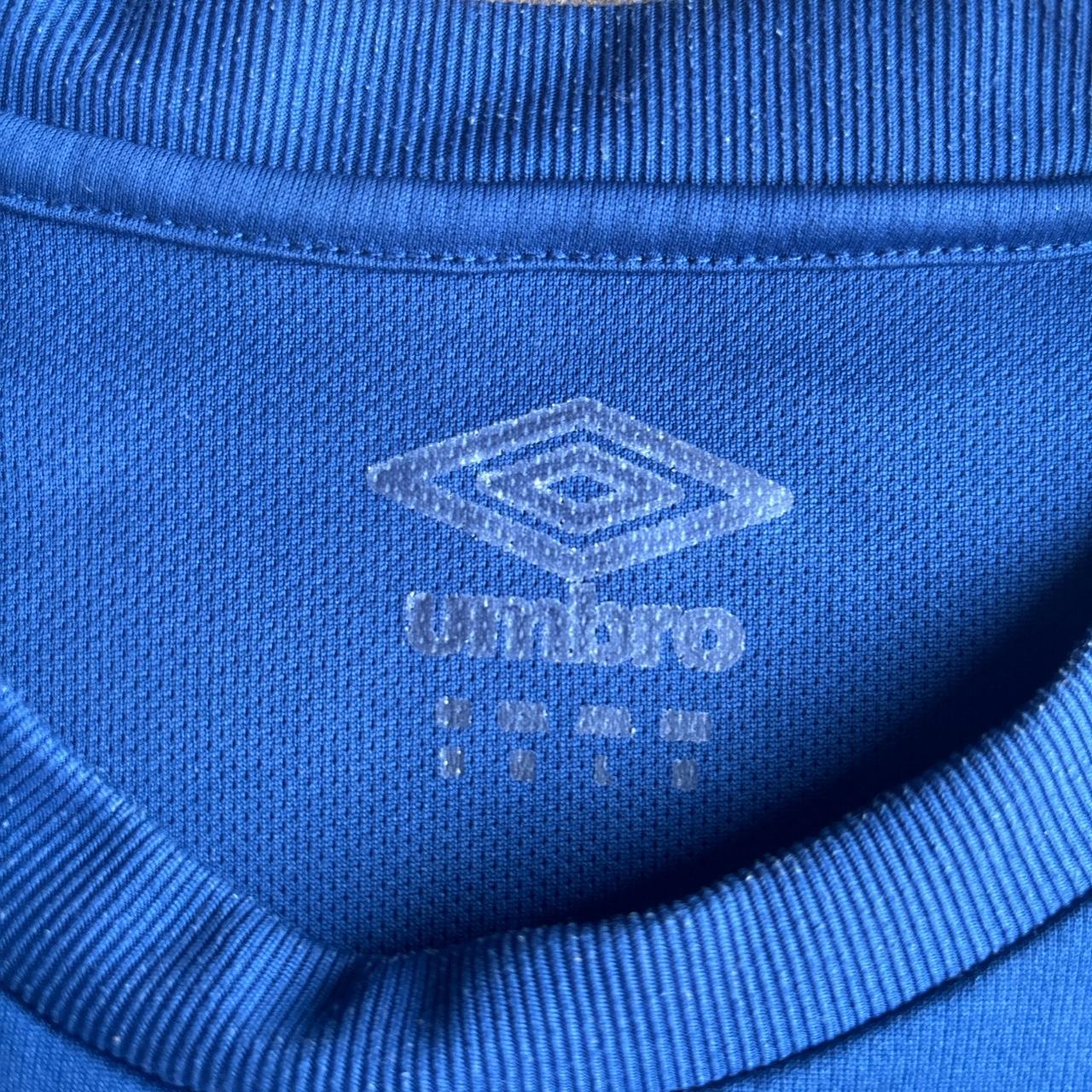 Blue 2016-17 Blackburn Umbro Training Football Shirt