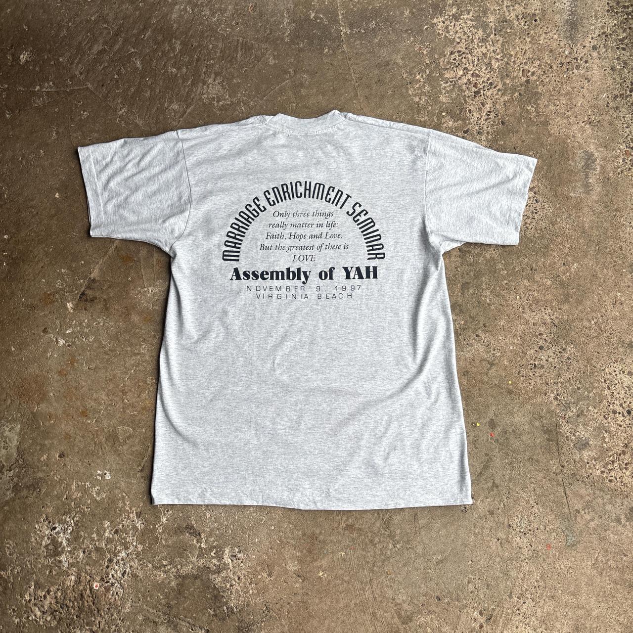Light Grey Vintage Single Stitch Graphic T-Shirt