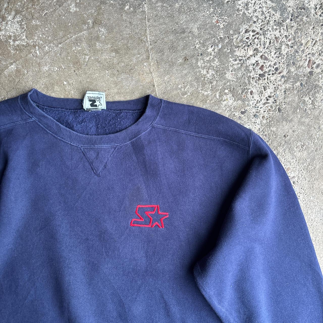 Navy Blue Starter Sweatshirt - 3XL