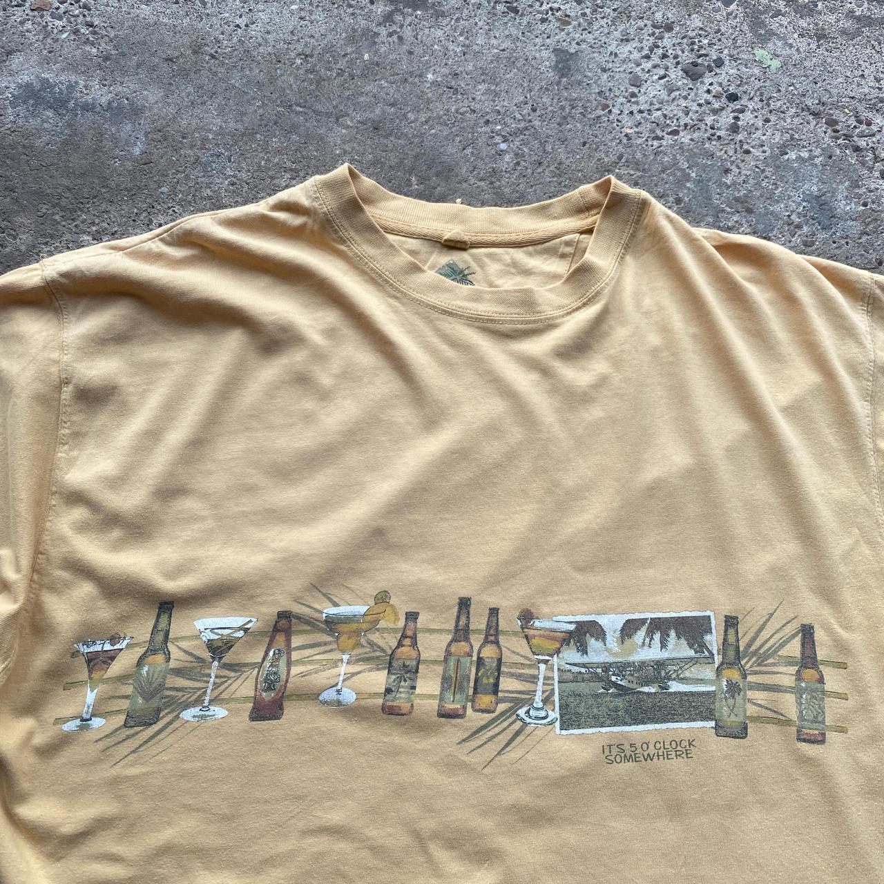 Yellow Newport Blue graphic tee - XL