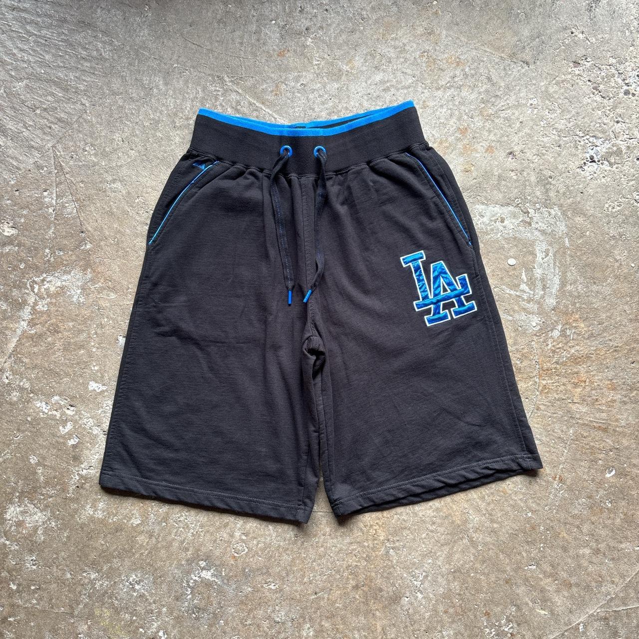 Black Majestic Athletic LA Dodgers shorts