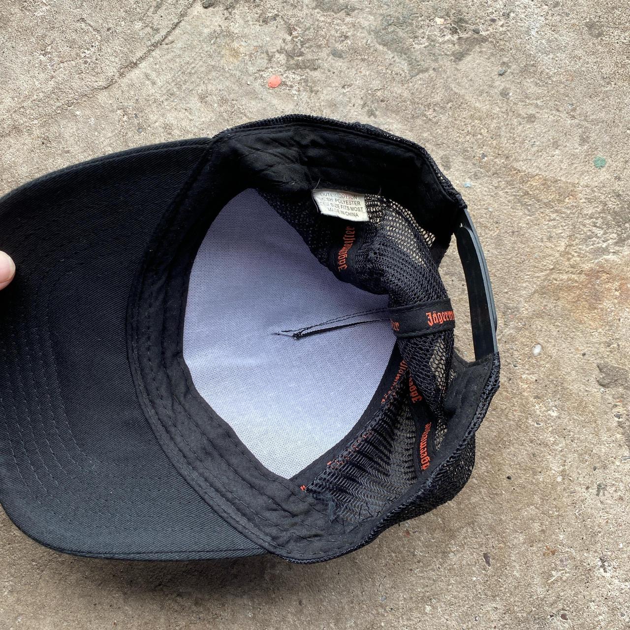 Black Jäegermeister trucker cap