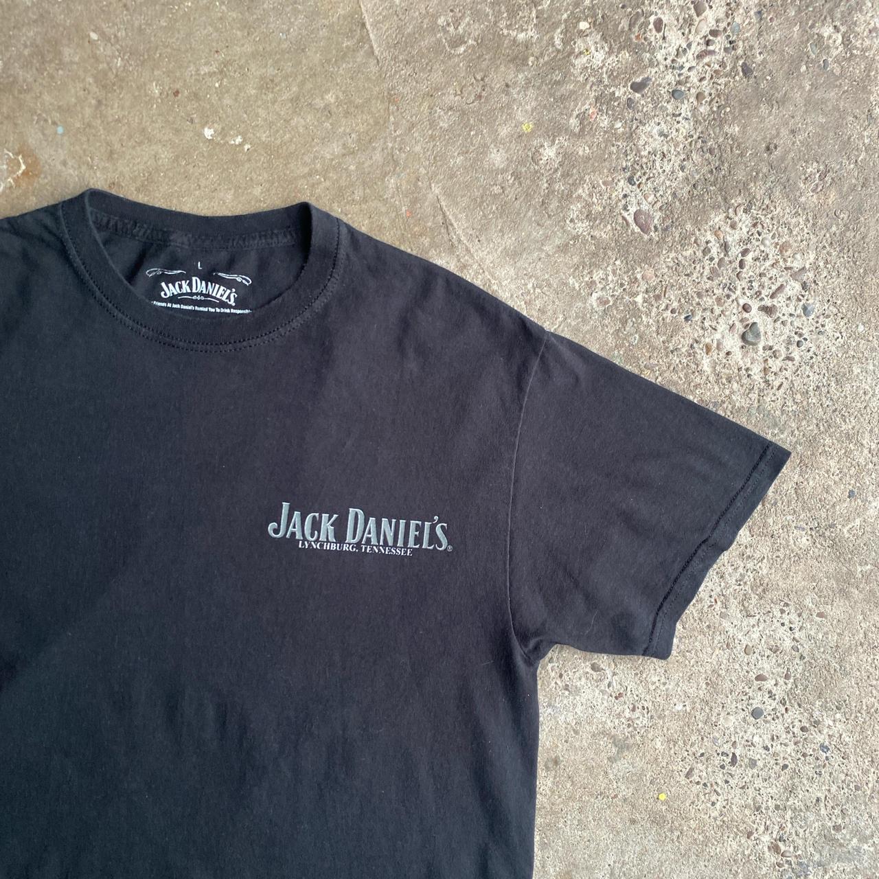 Black Jack Daniels Graphic T-Shirt - L