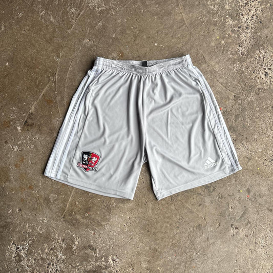 Grey Adidas’s Exeter City FC Football Shorts - L