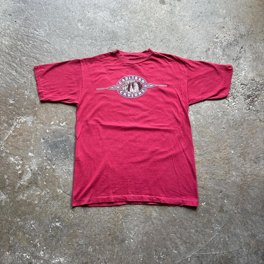 Red Vintage Single Stitch Graphic T-Shirt