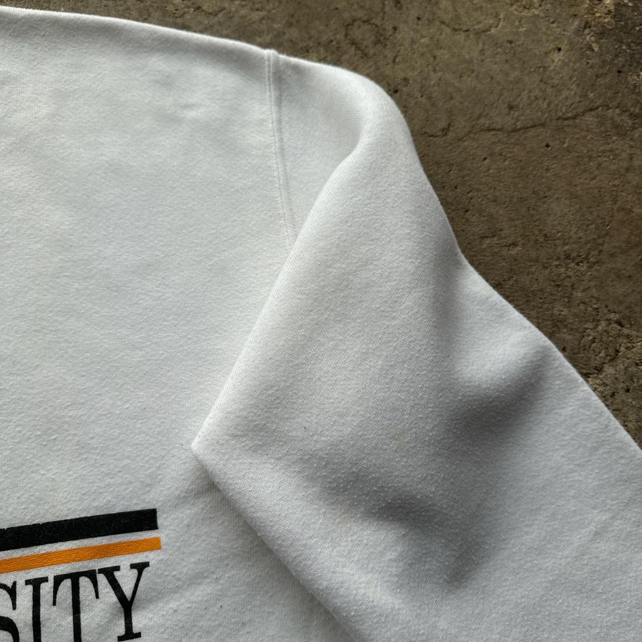 White Graphic sweatshirt with ‘Purdue University’ print