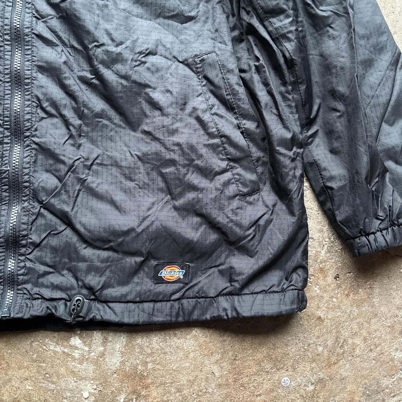 Black Dickies hooded jacket with embroidered logo