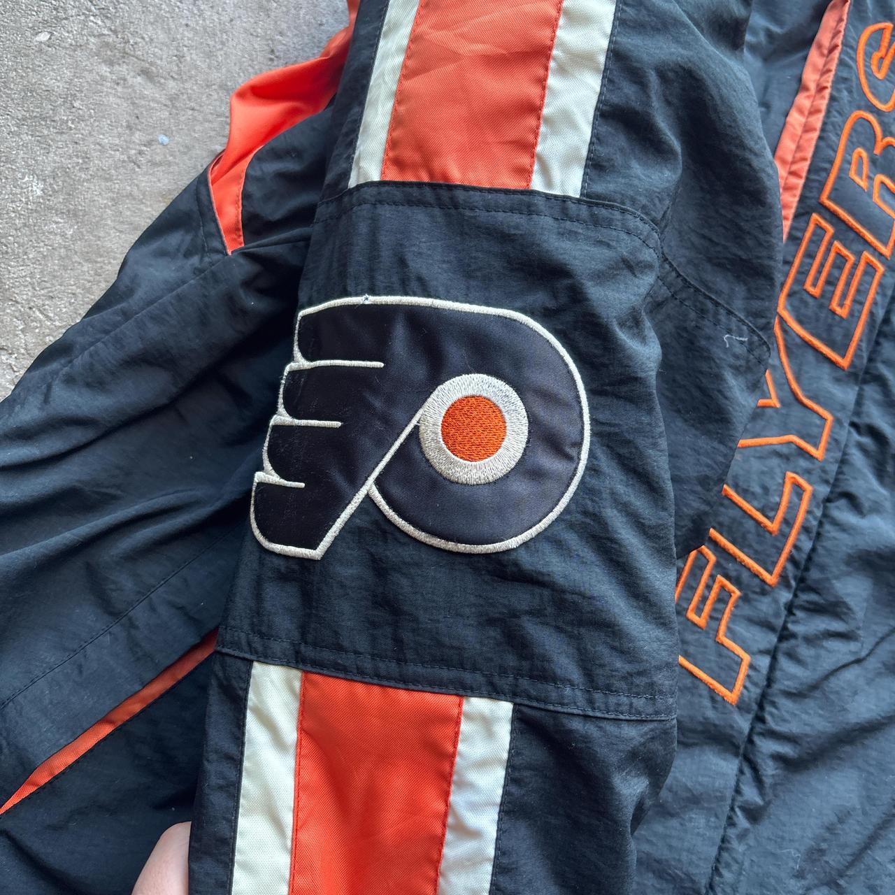 Black Philadelphia Flyers NHL Starter Jacket - M