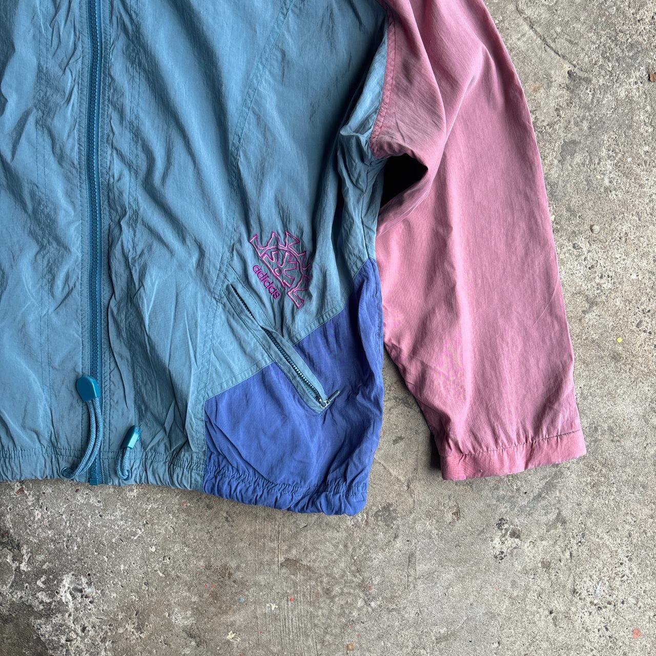 90’s Adidas Pastel Windbreaker Jacket
