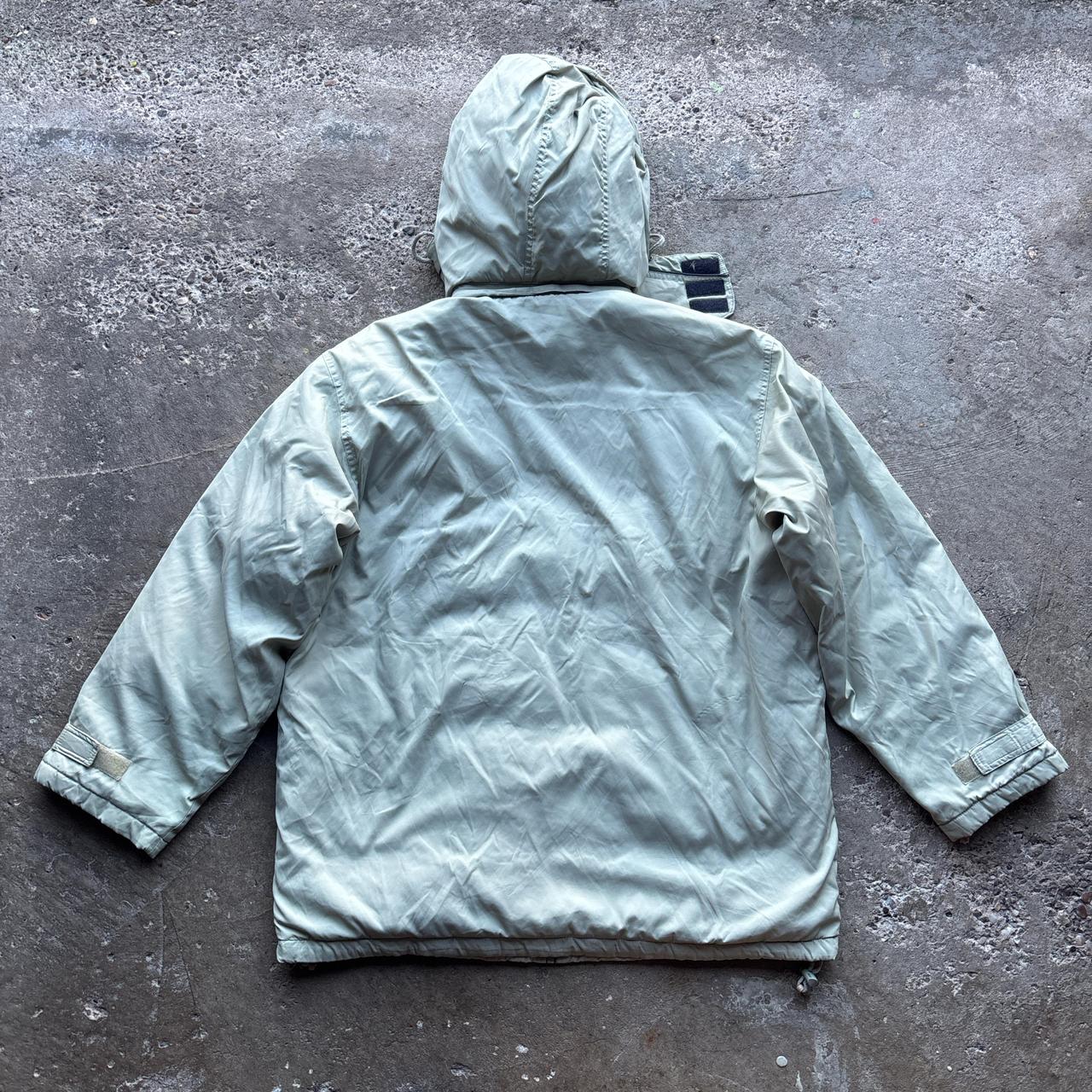 00s Cream Adidas puffer jacket - XL